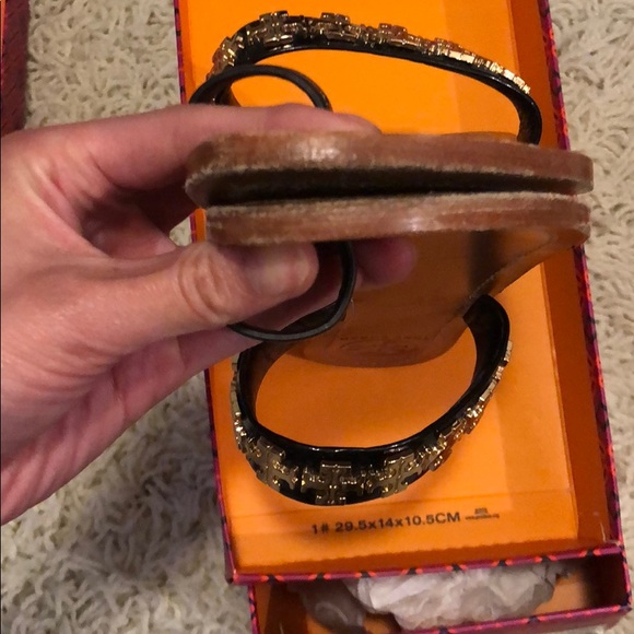 ❌SOLD❌ Tory Burch Val Flat Sandal - Picture 7 of 8